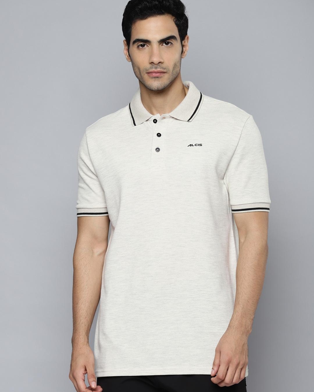 Buy Men's White Slim Fit Polo T-shirt for Men White Online at Bewakoof