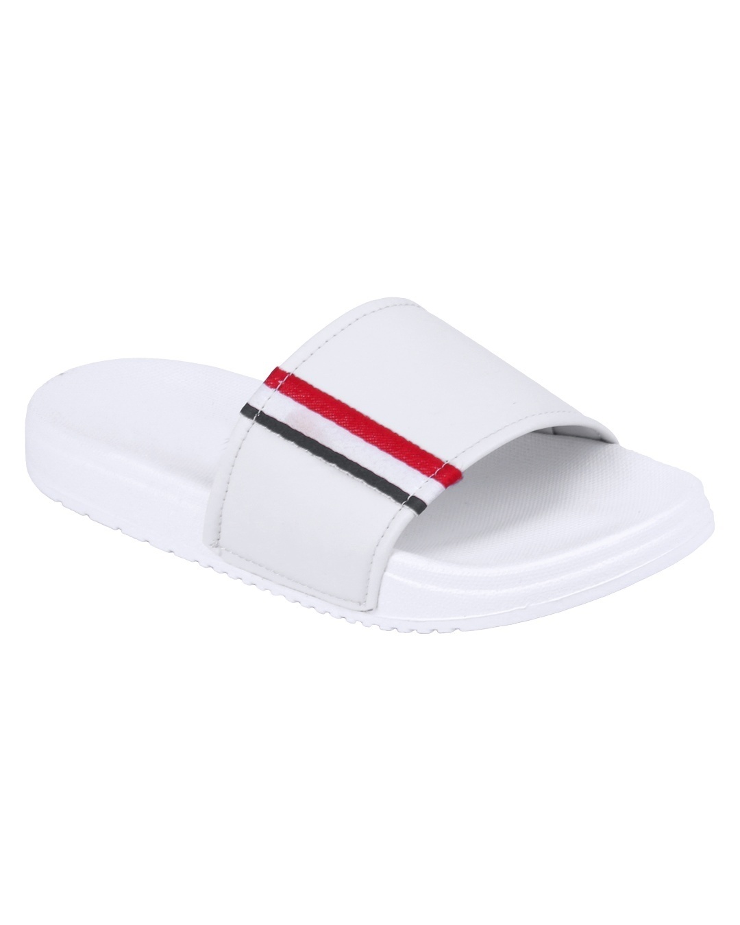 Shop Men's White Slip-On Sliders-Design