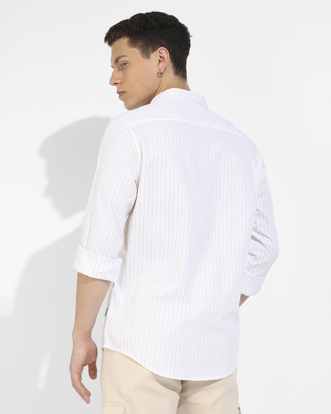 White Striped Shirt main image 0