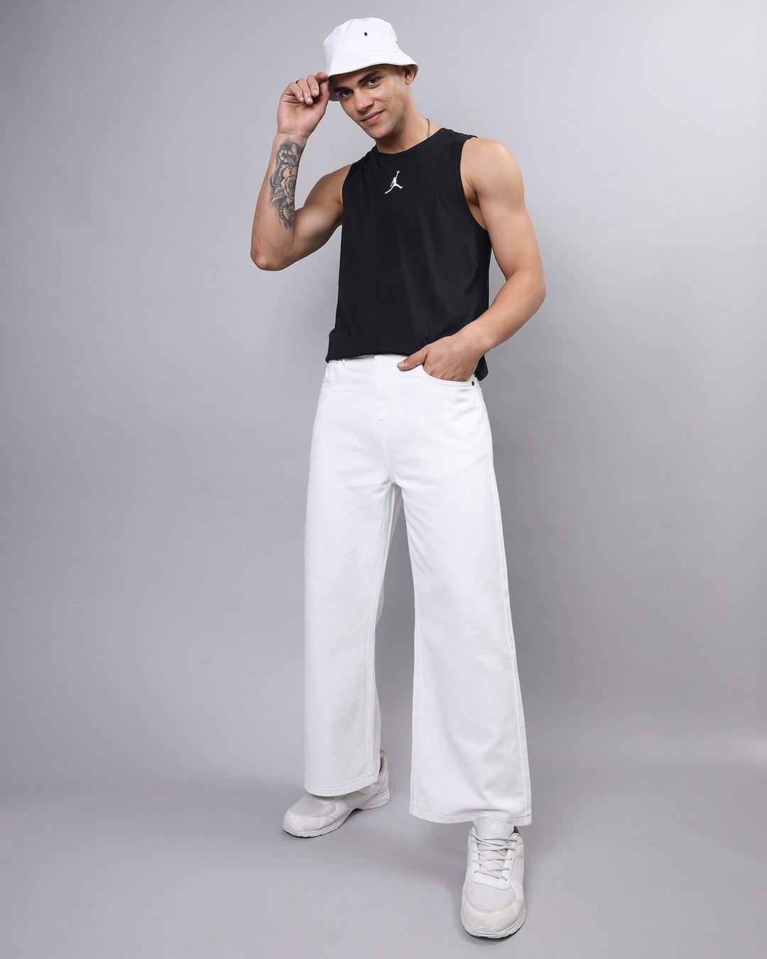 men s white wide leg fit denim 624261 1698061195 4 - Bewakoof Blog