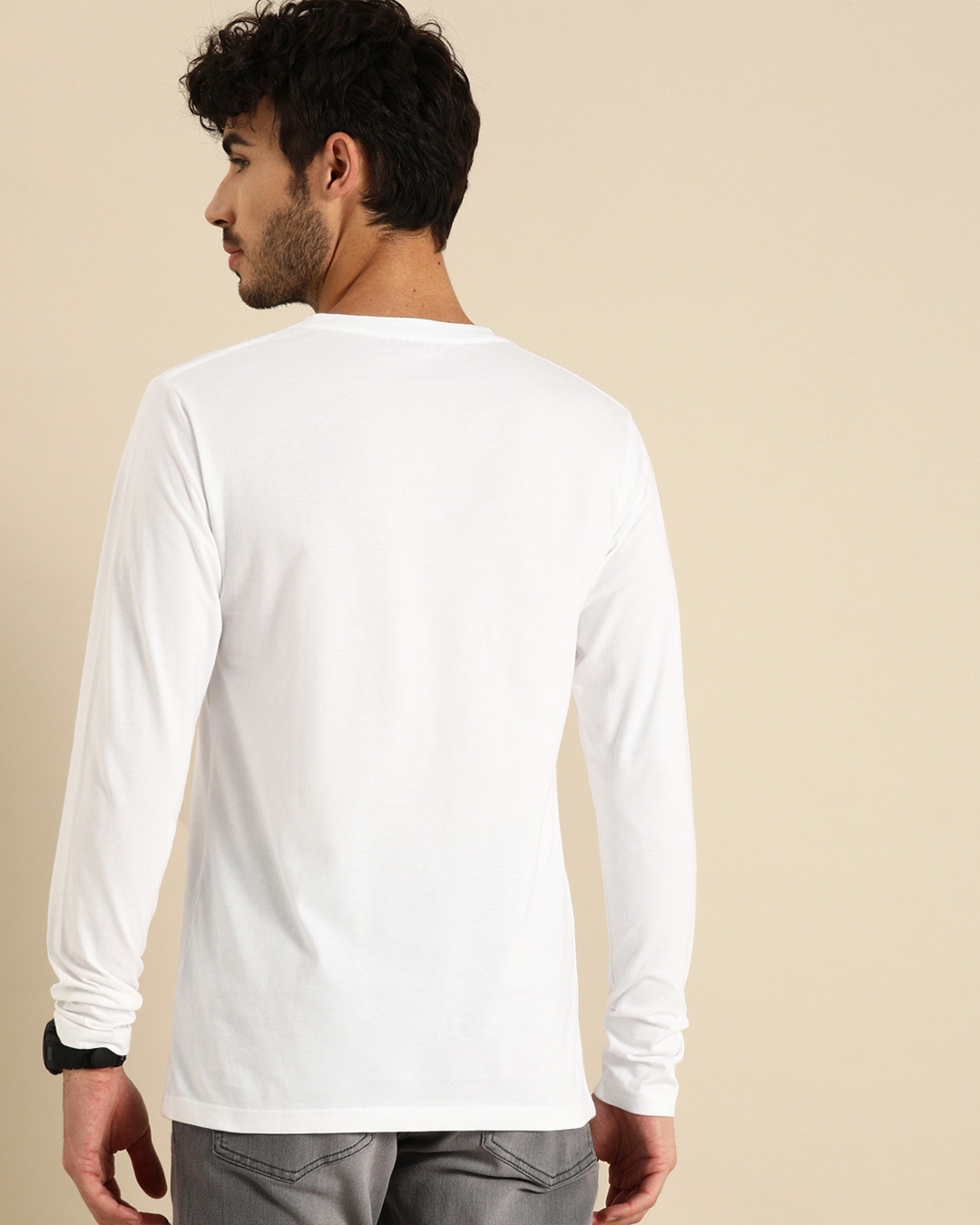Shop Men's White World Peace T-shirt-Design