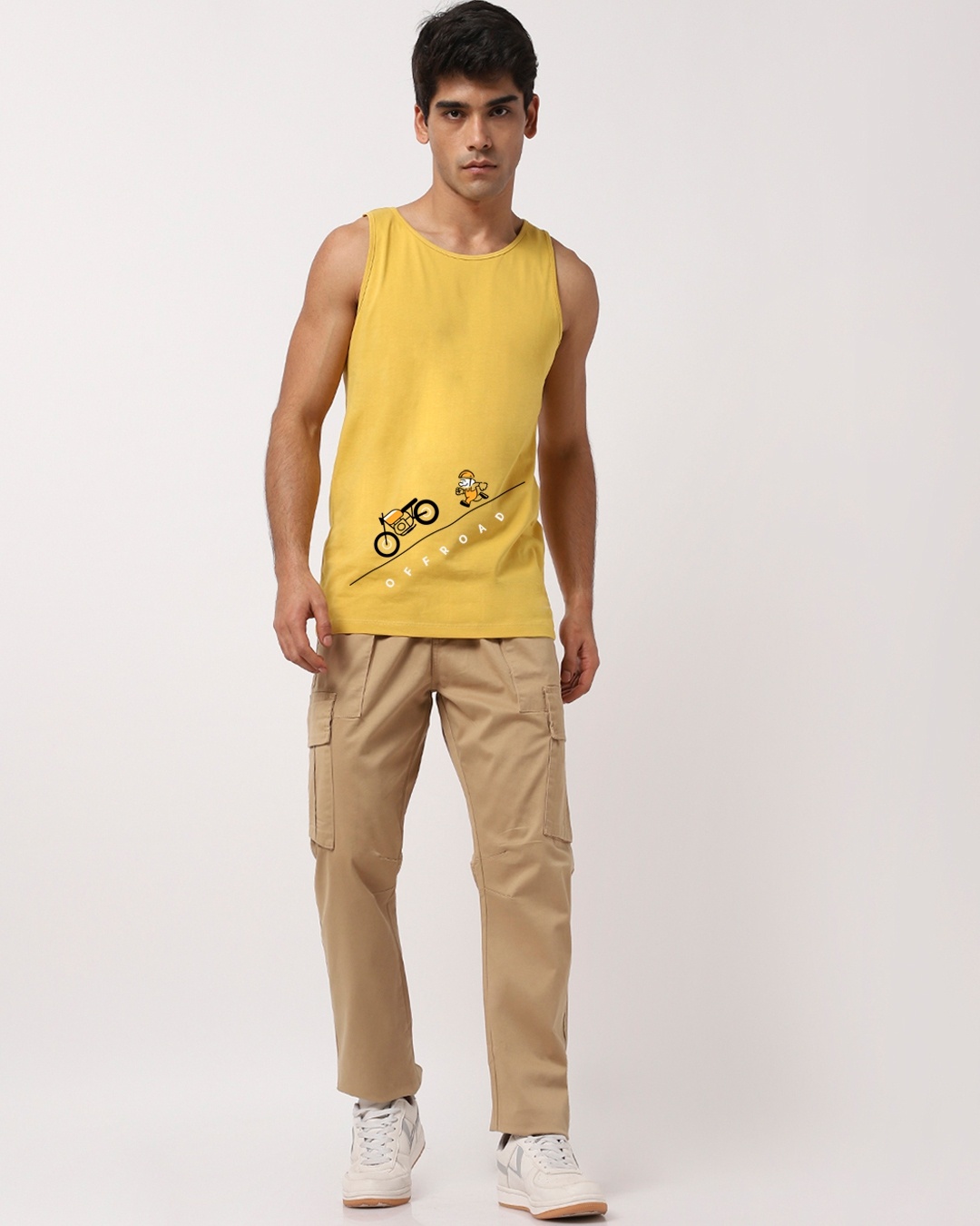 Shop Men's Yellow Off The Road Vest-Design