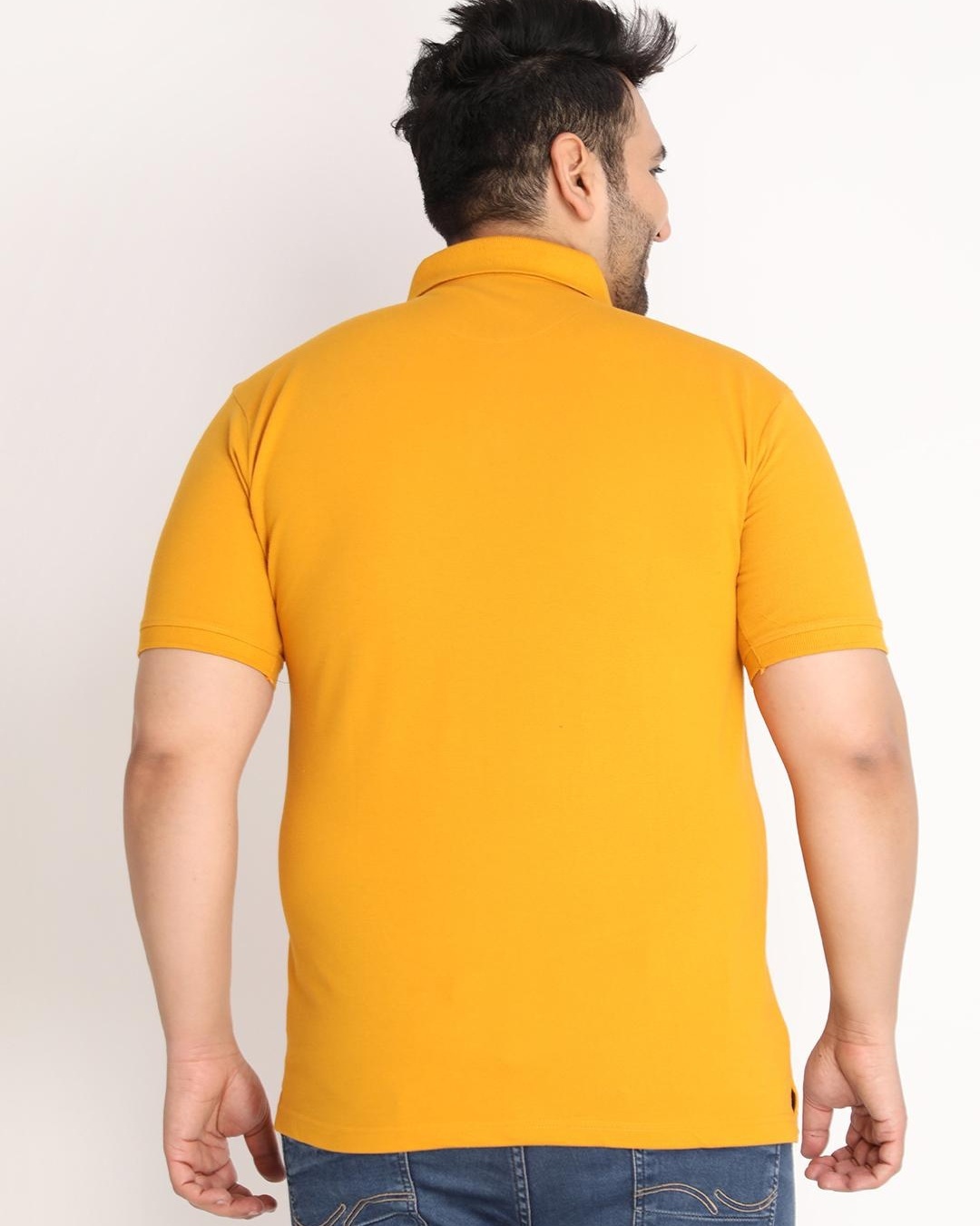 buy-men-s-yellow-plus-size-polo-t-shirt-online-at-bewakoof