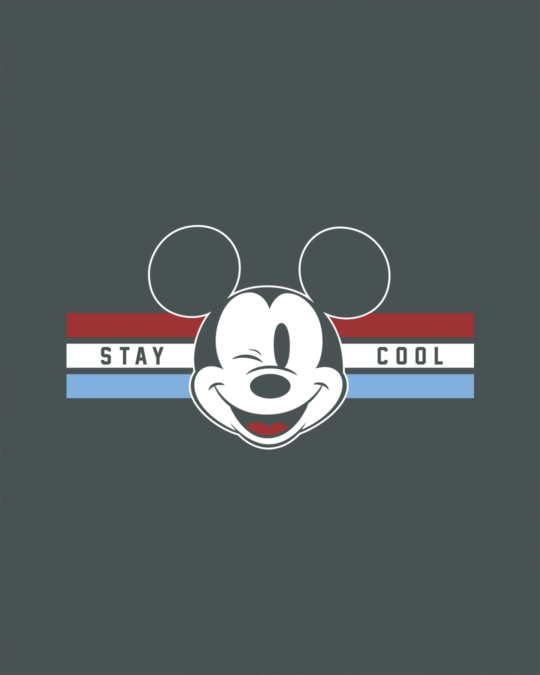 Shop Mickey Cool Boyfriend T-Shirt (DL)-Full