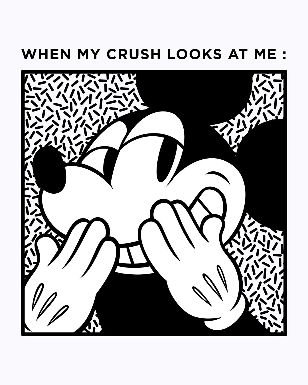 Shop Mickey Crush Boyfriend T-Shirt (DL)-Full
