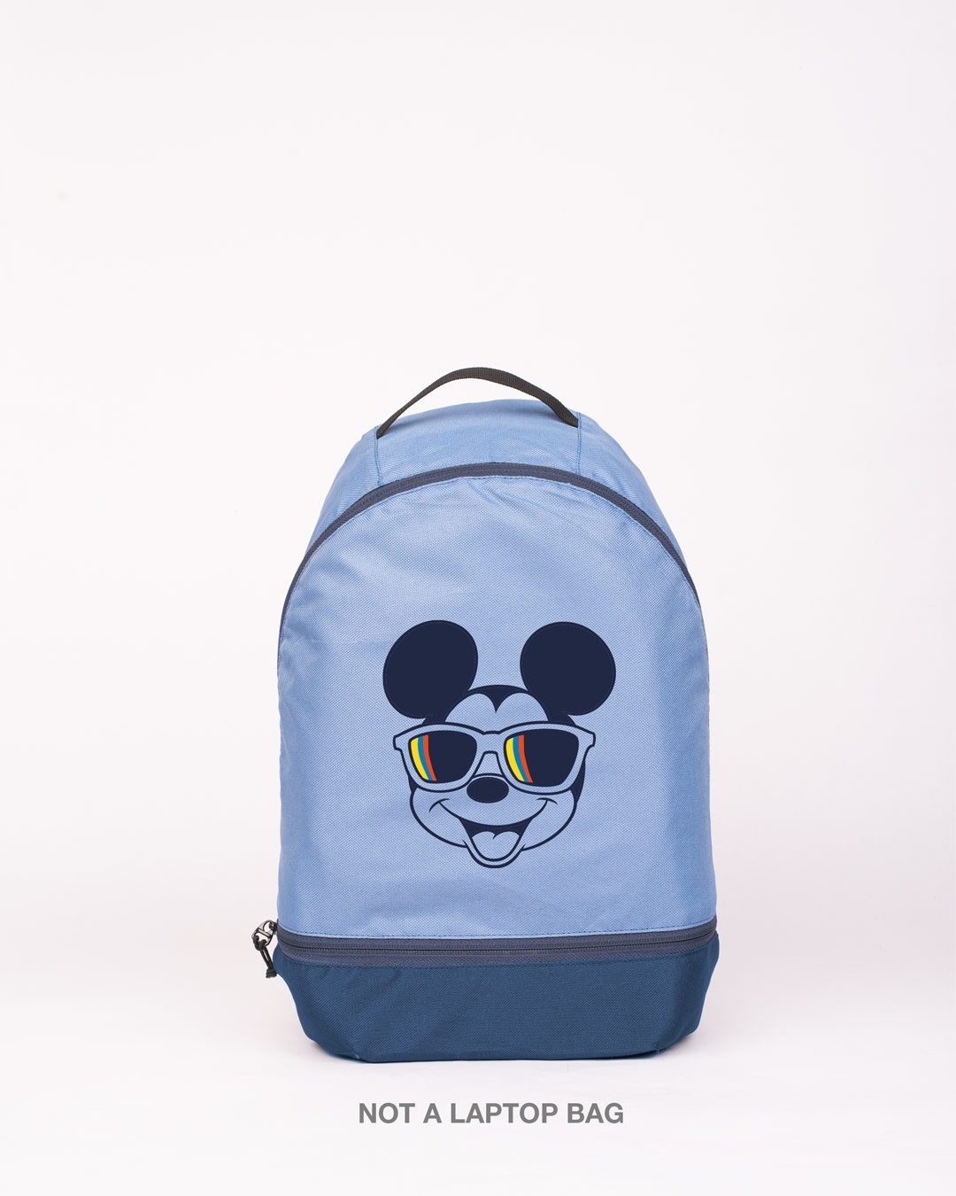 Shop Mickey Glasses Printed Small Backpack (DL)-Front