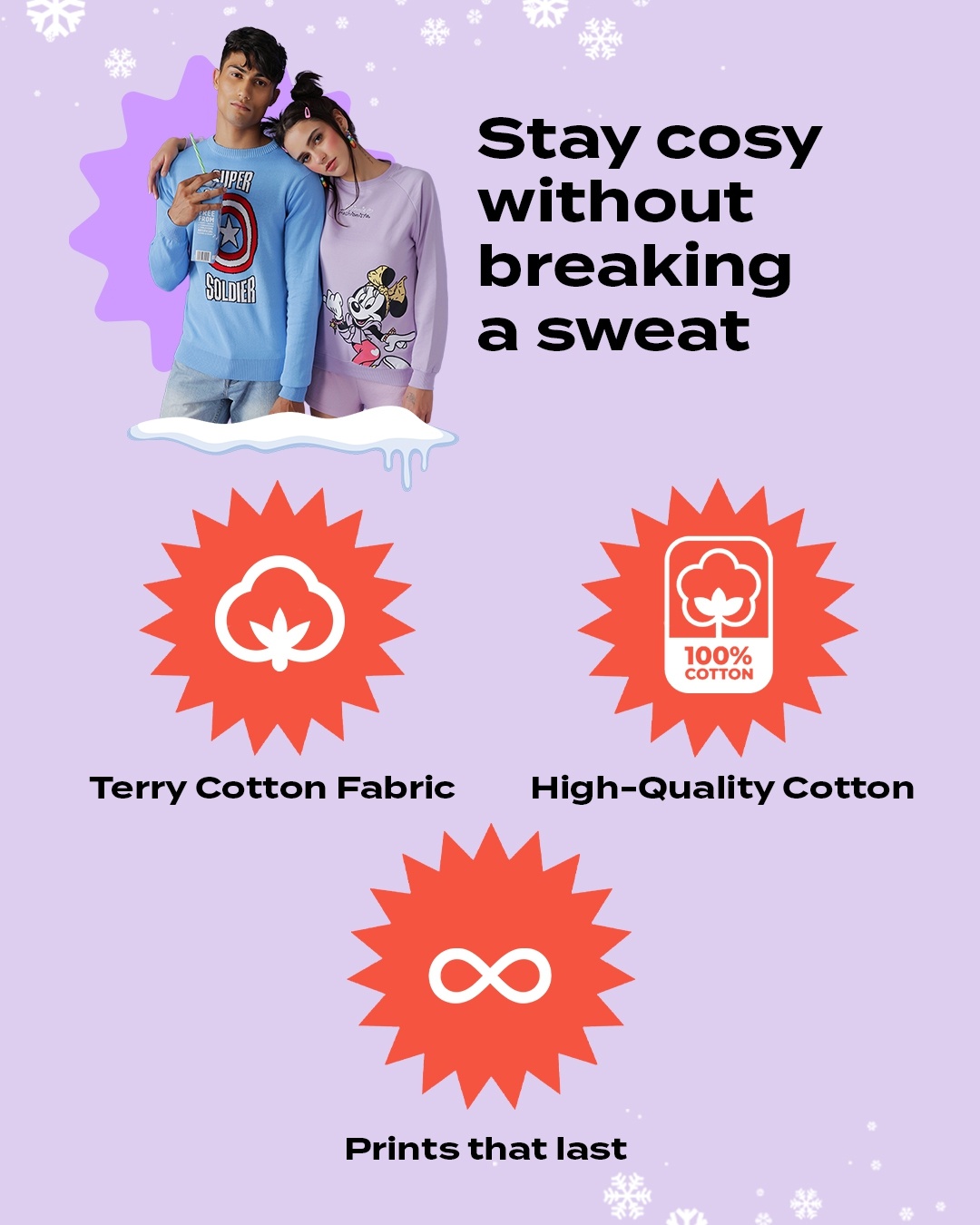 Shop Mickey Loud  Fleece Sweatshirt