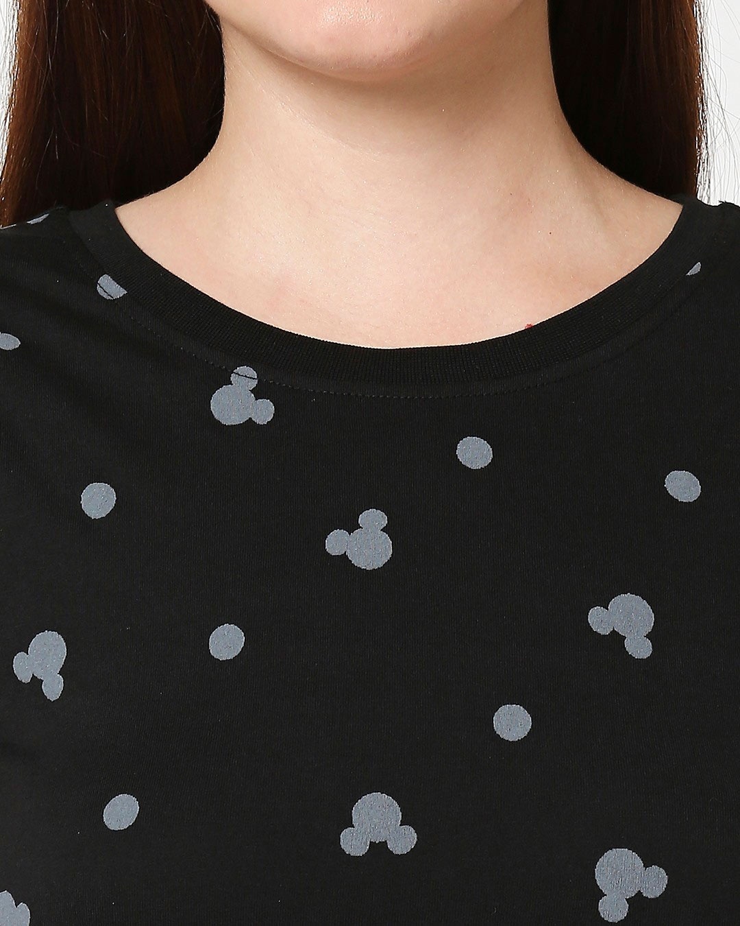 Shop Mickey silhouette AOP Dress(DL)