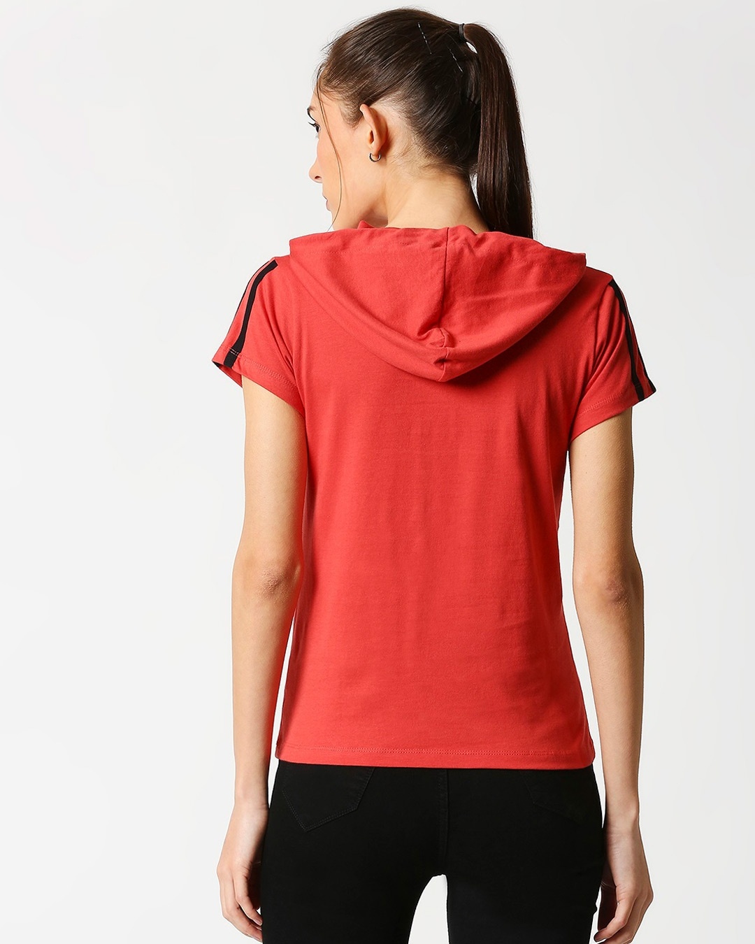 Shop Minimal Believe Half Sleeve Printed Hoodie T-Shirt-Design