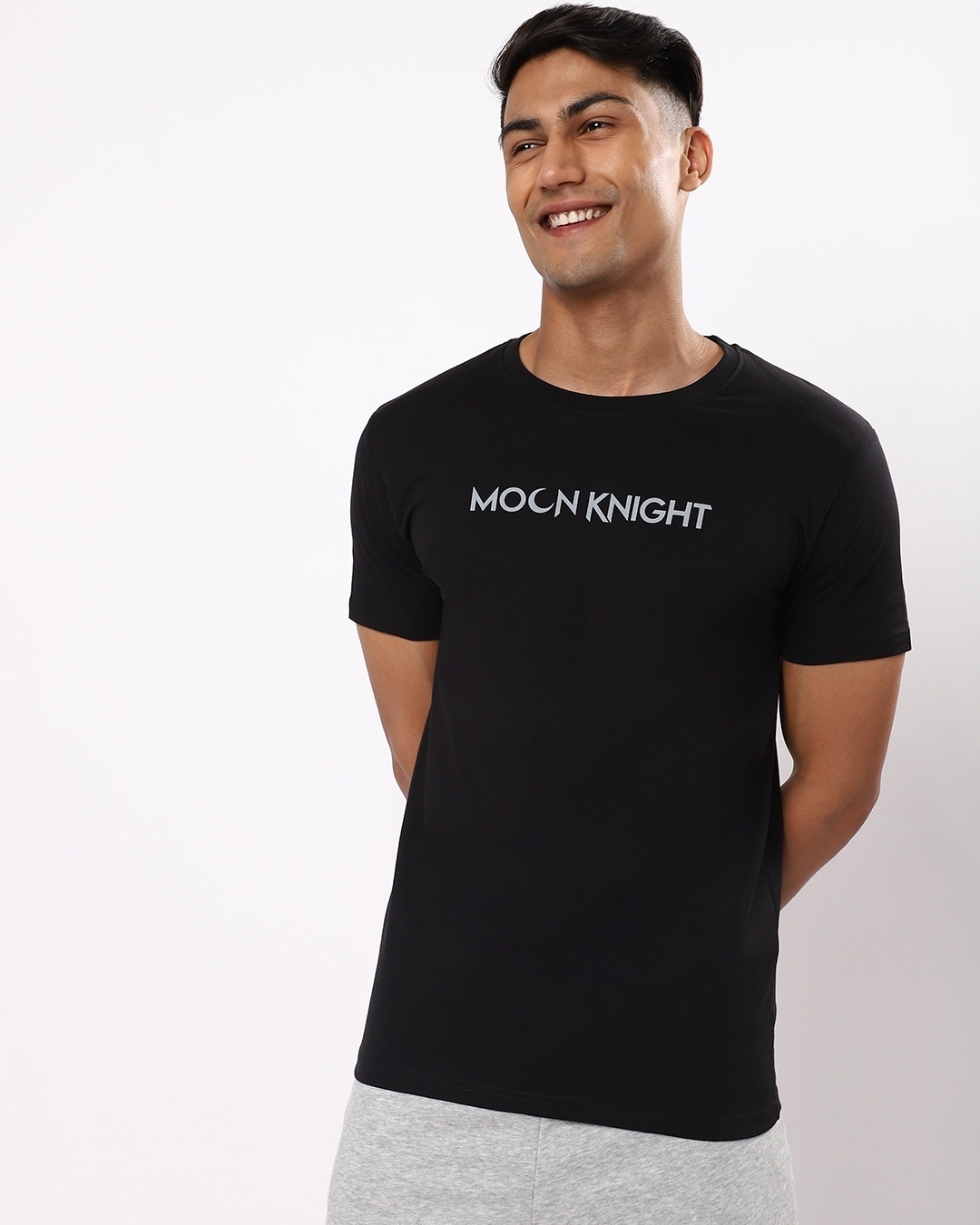 Shop Moon Knight Half Sleeve T-Shirt-Design