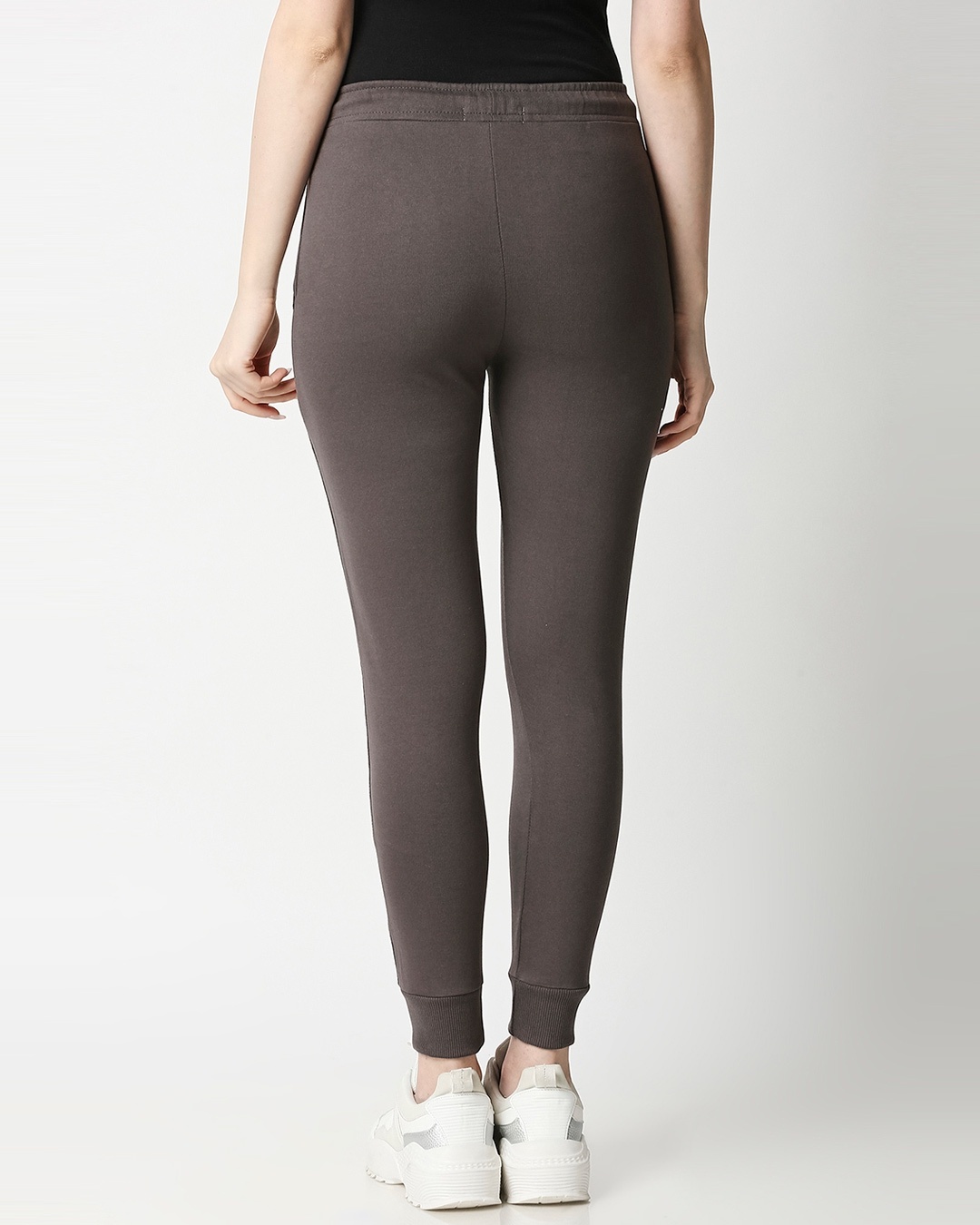 Shop Women's Grey Casual Slim Fit Joggers-Design