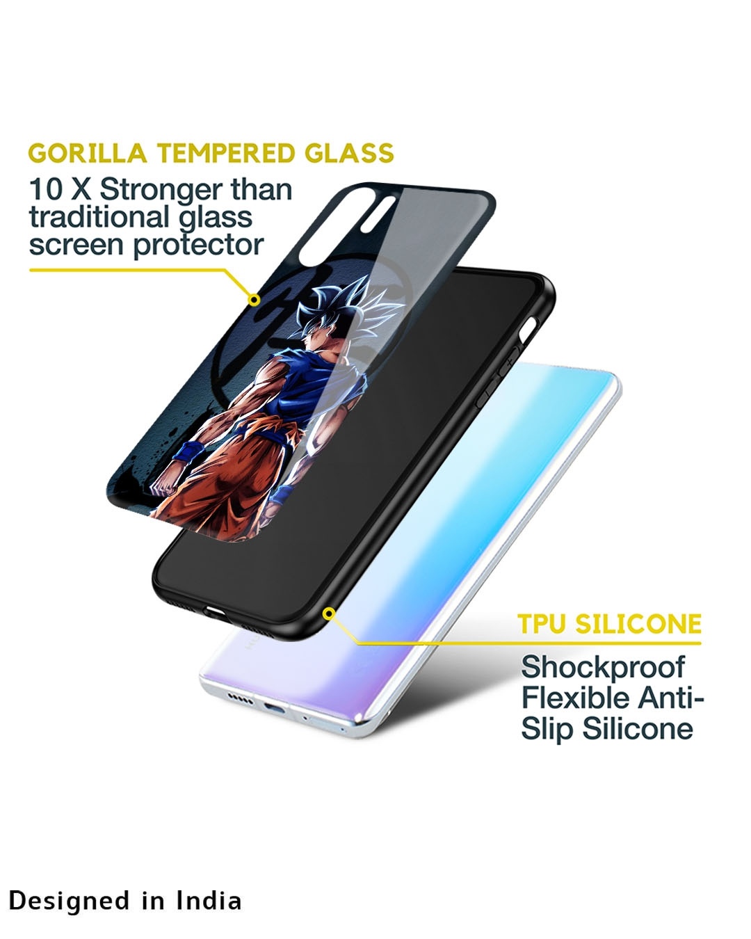 Shop Mundo Goku Premium Glass Case for Apple iPhone XR (Shock Proof,Scratch Resistant)-Design