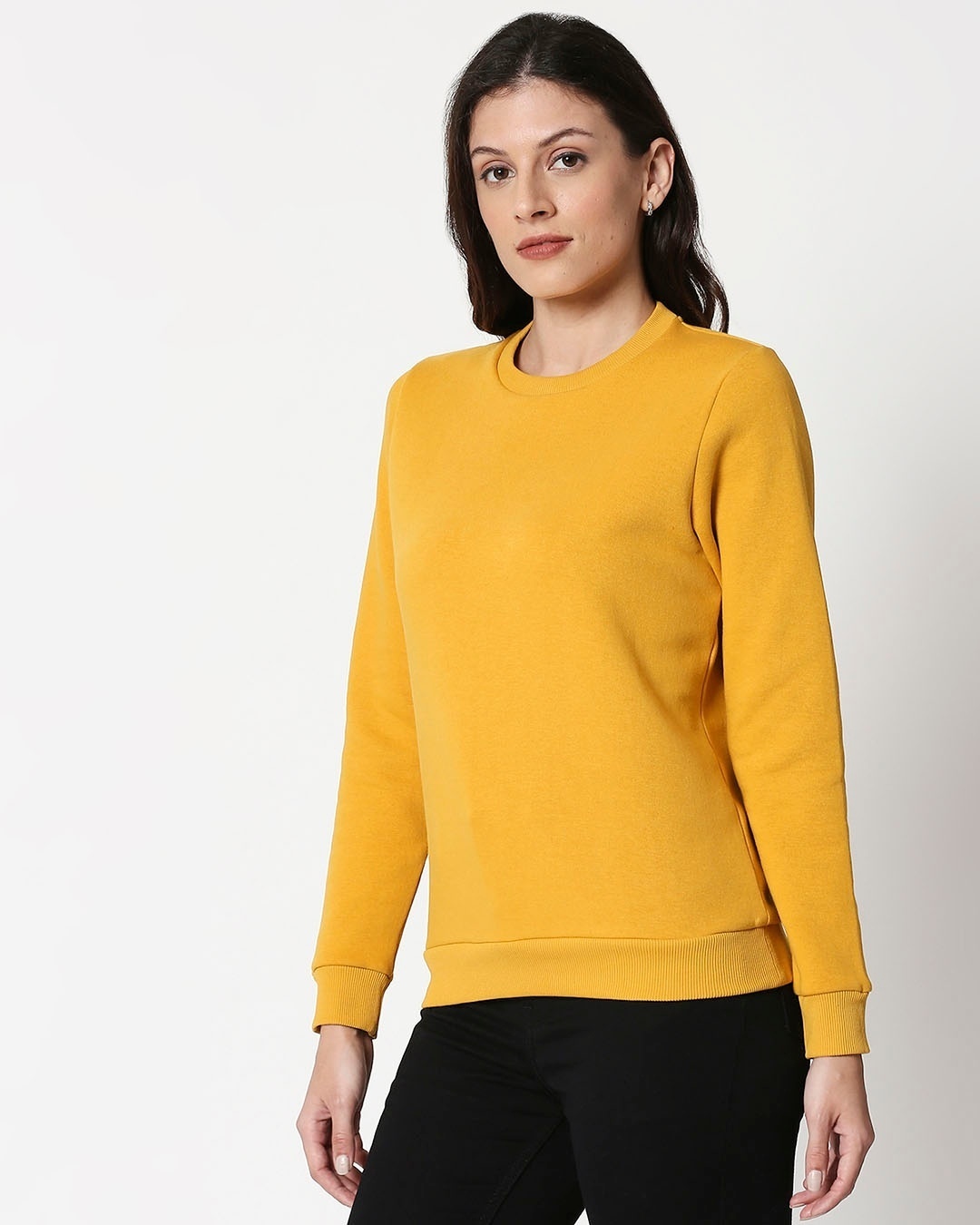 Shop Mustard Yellow Sweatshirt-Design