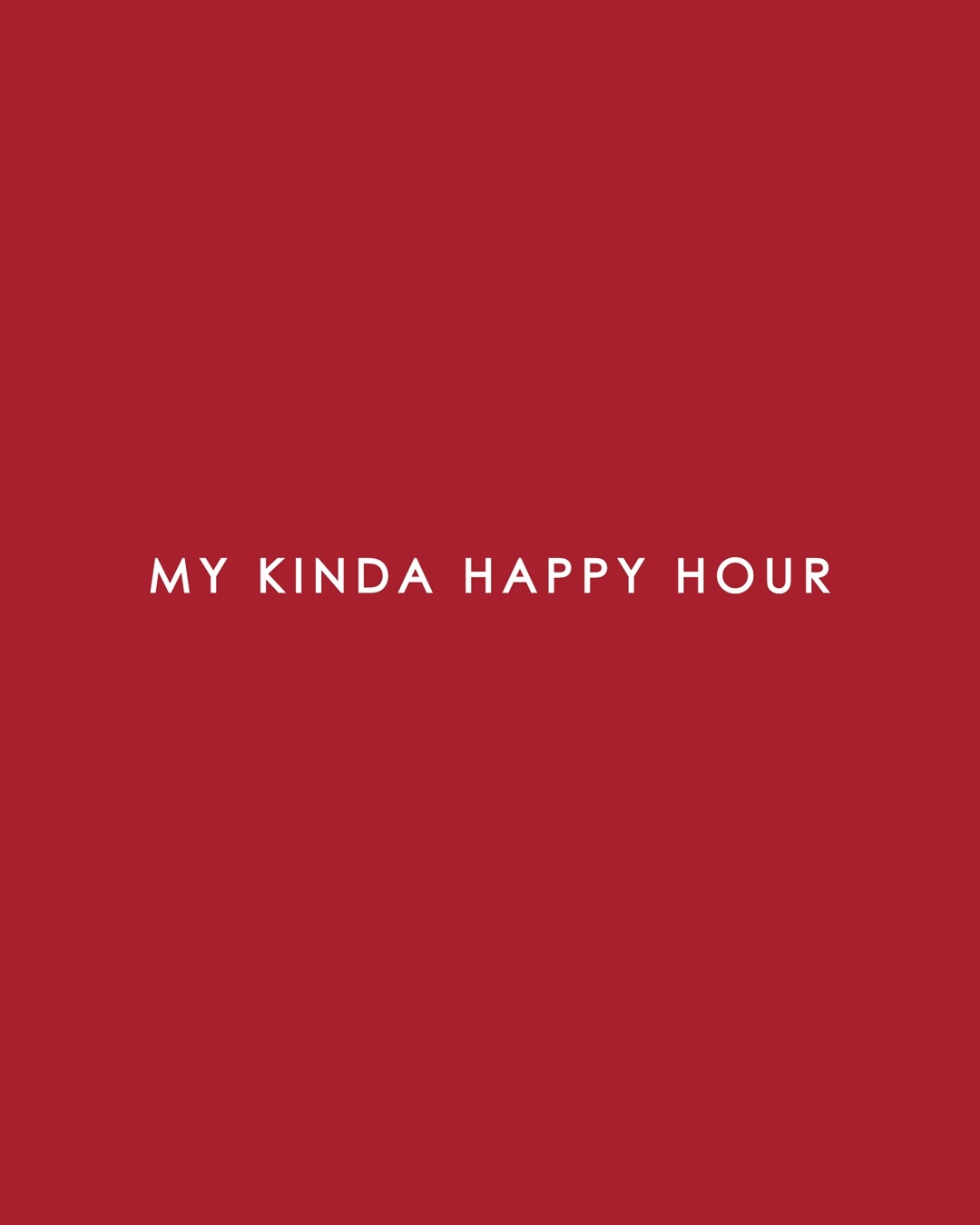 Shop My Kinda Happy Hours Half Sleeve T-Shirt (DL) Bold Red-Full