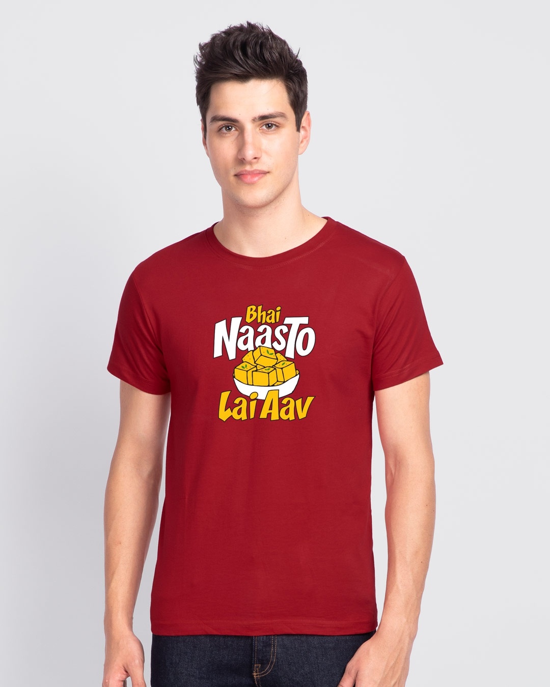 Shop Naasto Half Sleeve T-Shirt-Back