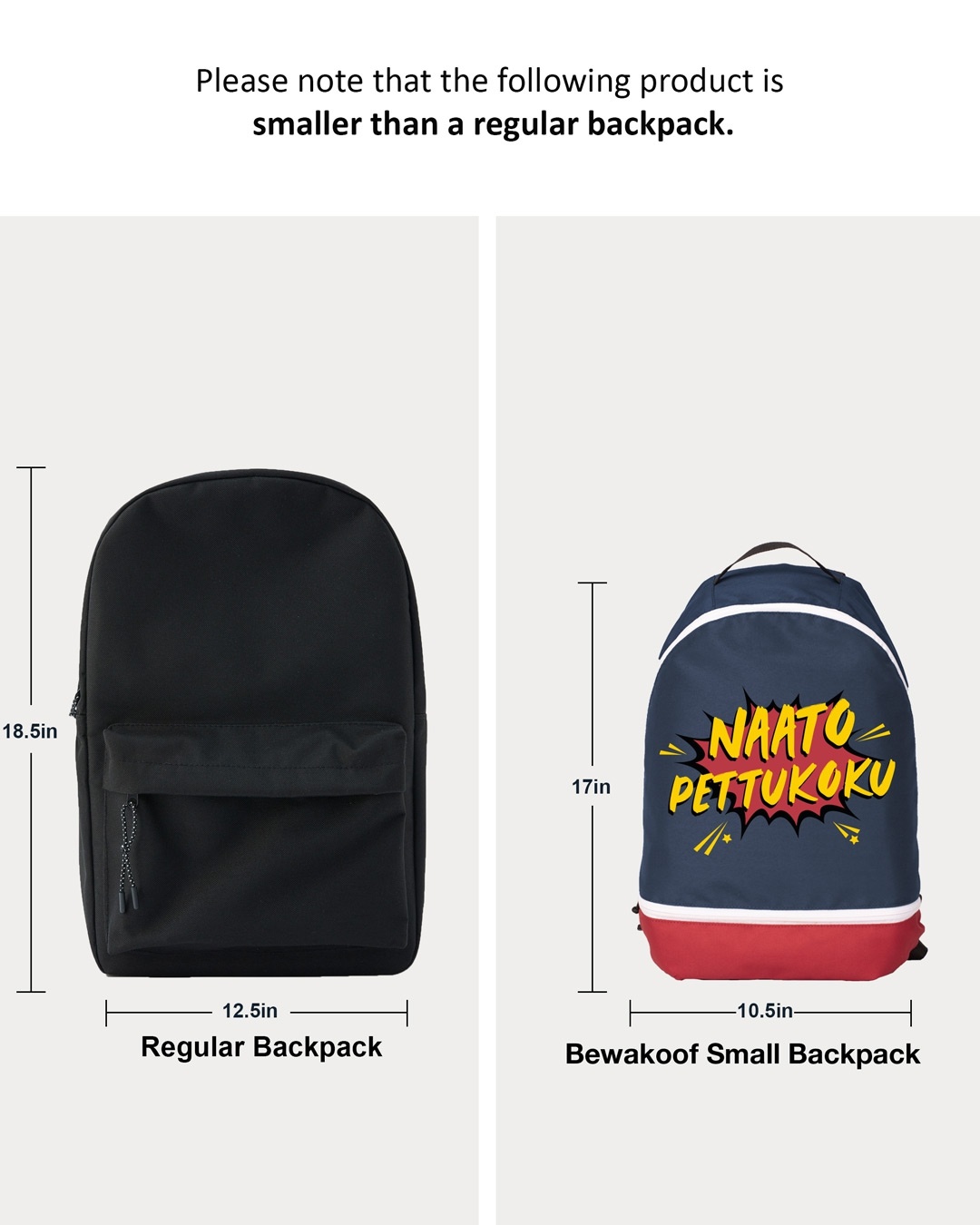 Shop Naato Pettukoku Small backpack-Full