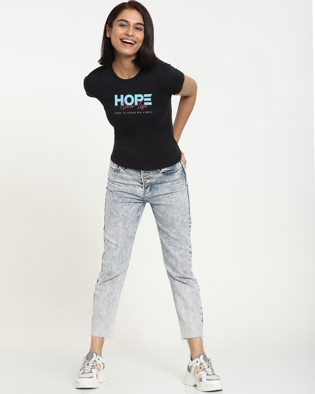Shop Never Lose Hope Half Sleeve T-shirt-Design