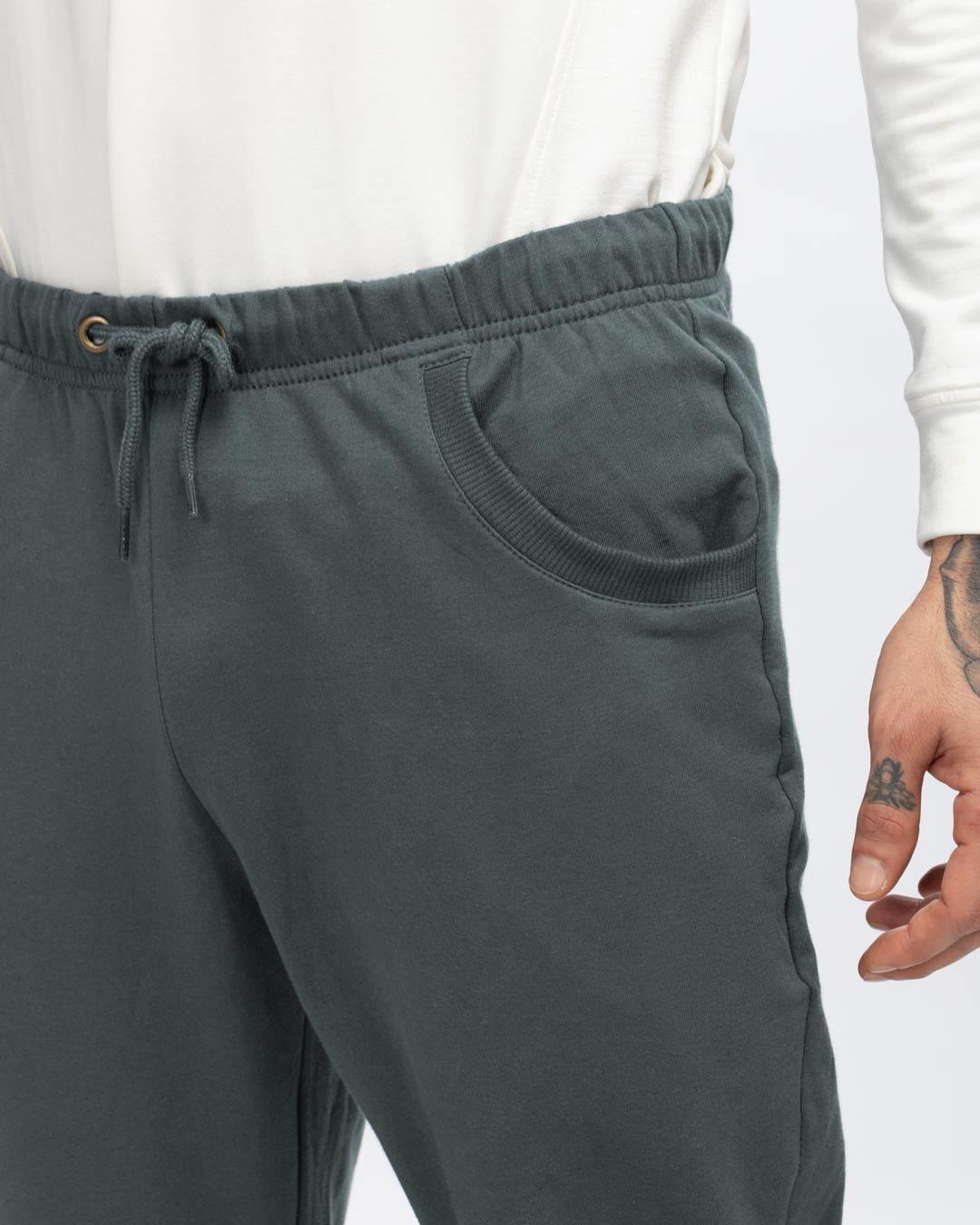 Shop Nimbus Grey Men's Joggers
