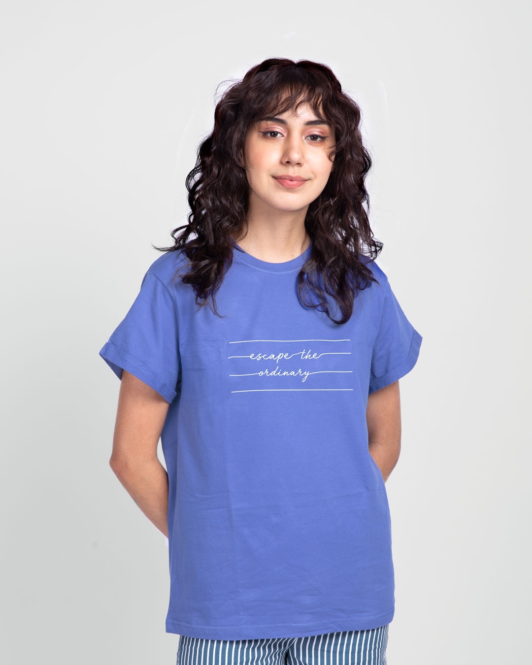 Shop Not Ordinary Boyfriend T-Shirt-Back