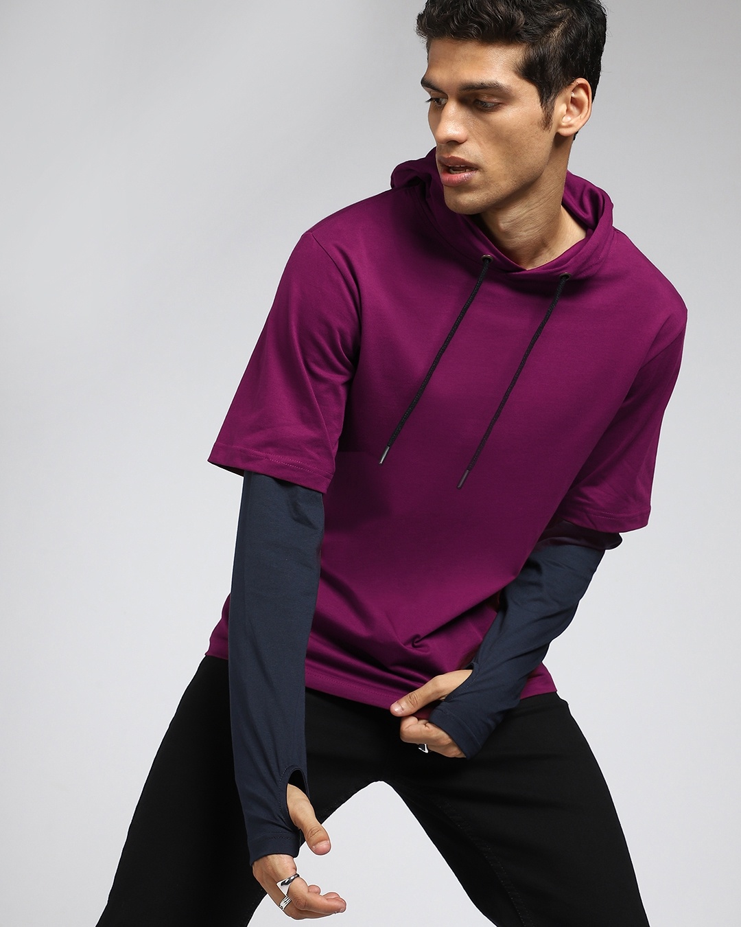 Buy Not So Wine Doctor Sleeve Hoodie T-shirt Online at Bewakoof