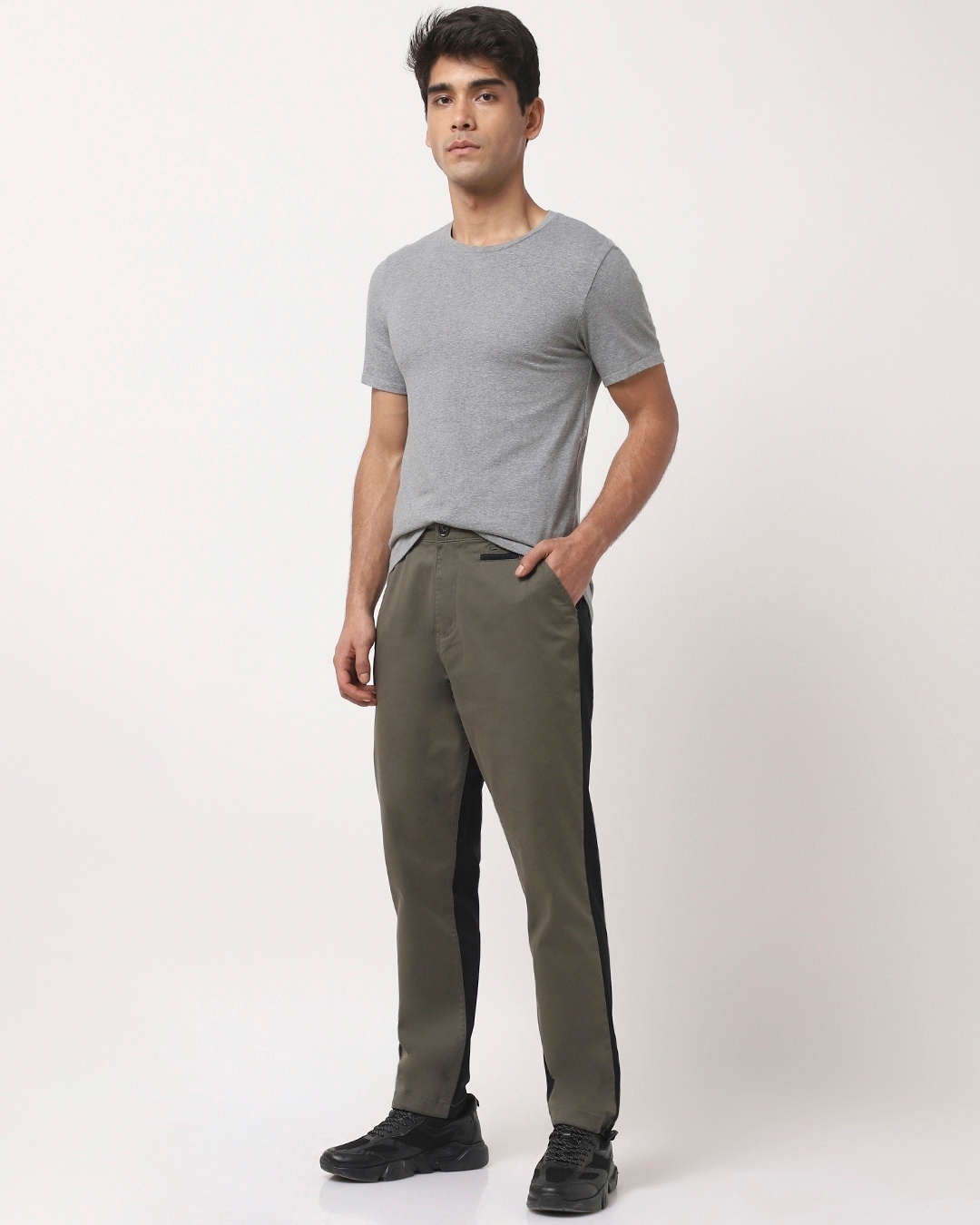 olive color chinos