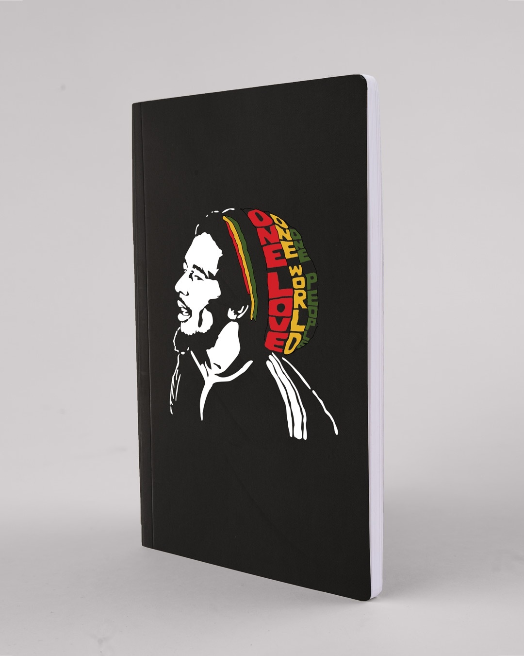 Shop One Love Bob Marley Notebooks-Design