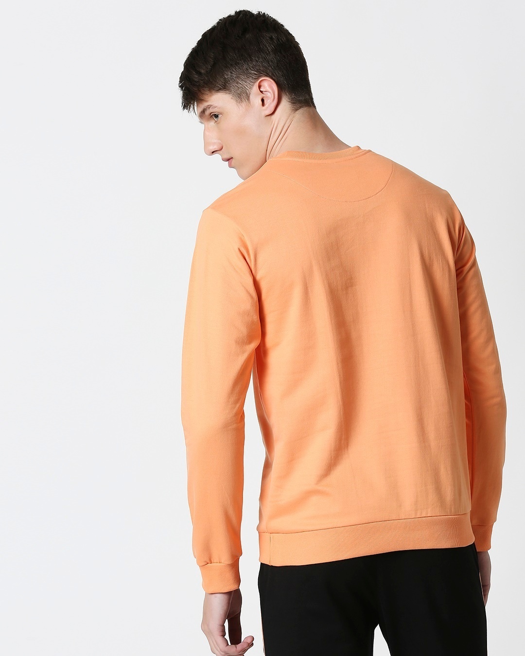 Shop Orange Rush Fleece Sweatshirt