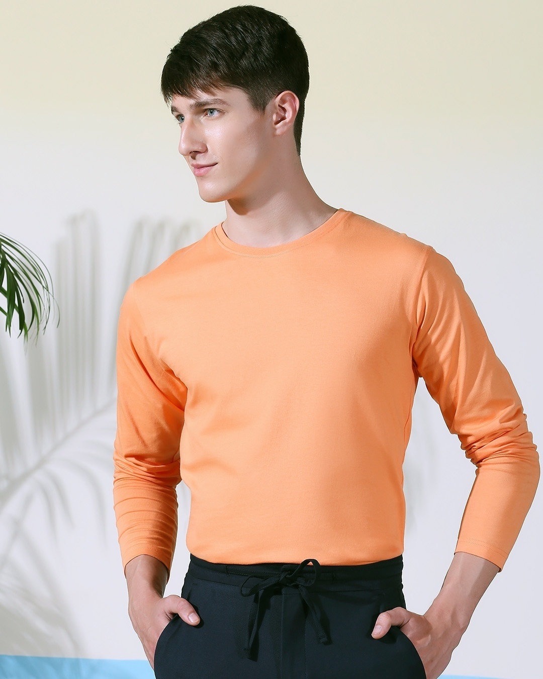Shop Orange Rush Full Sleeves T-Shirt-Front