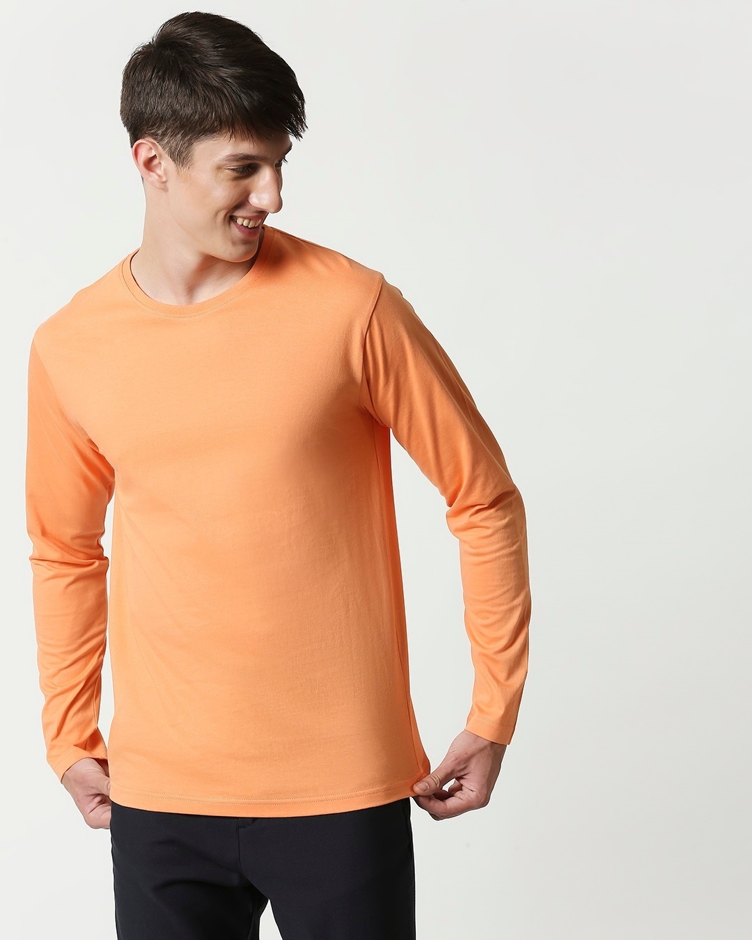 Shop Orange Rush Full Sleeves T-Shirt-Design