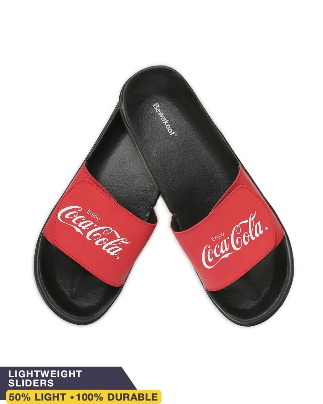 Shop Original Coca-Cola Lightweight Adjustable Strap Women Slider-Front