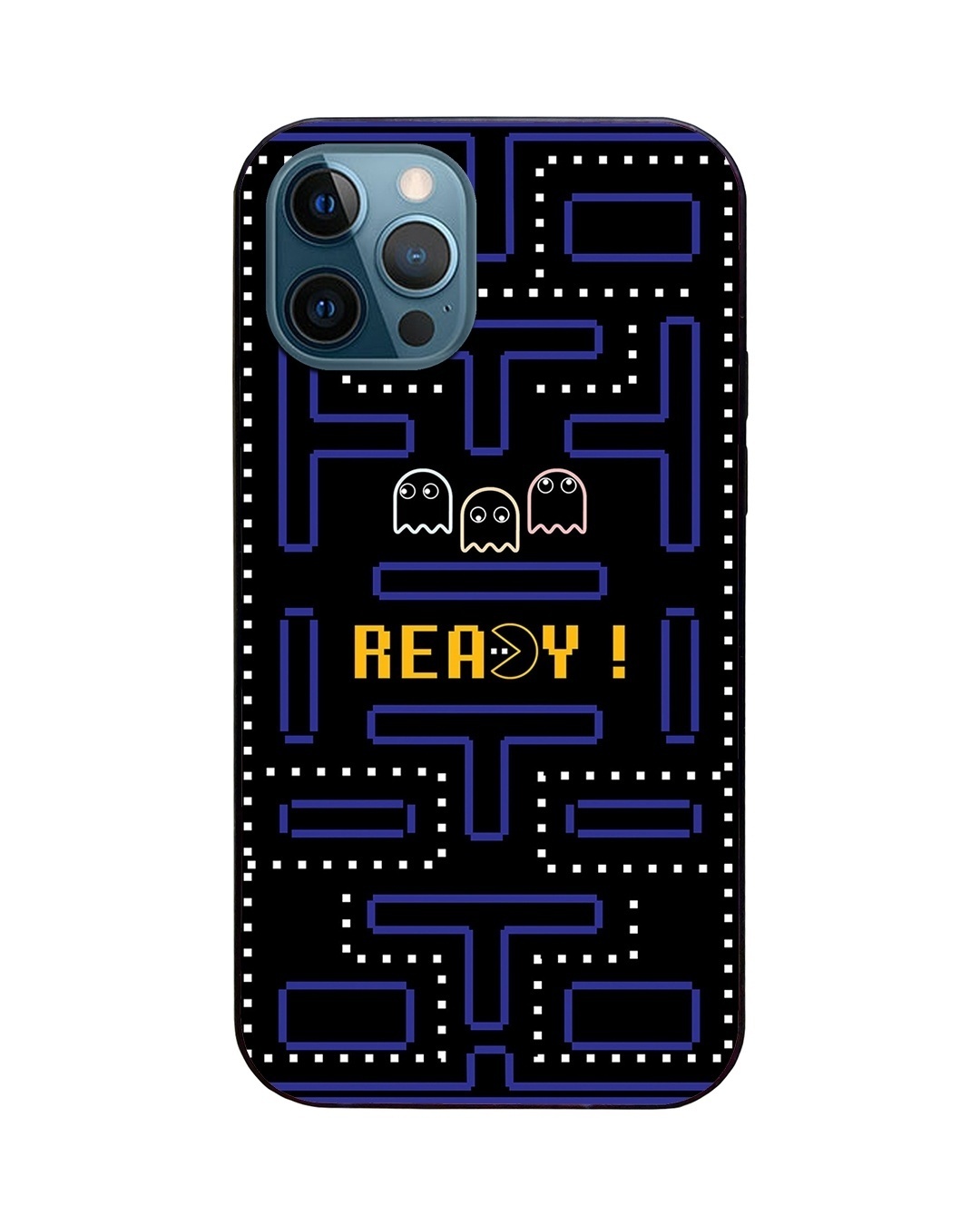 Shop Pacman LED Cover for iPhone 12 Pro Max-Back