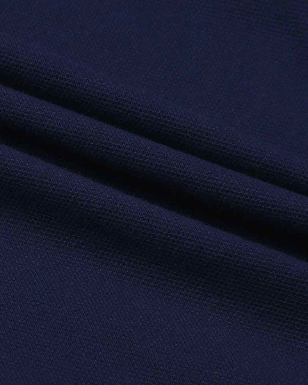 Shop Pageant Blue Half Sleeve Raglan Contrast Polo