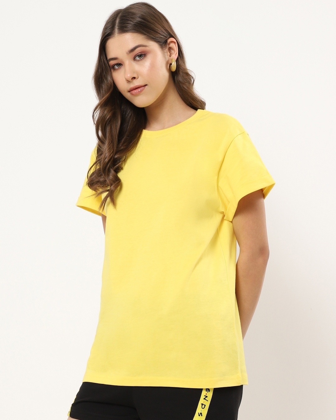 Shop Pineapple Yellow Boyfriend T-Shirt-Design