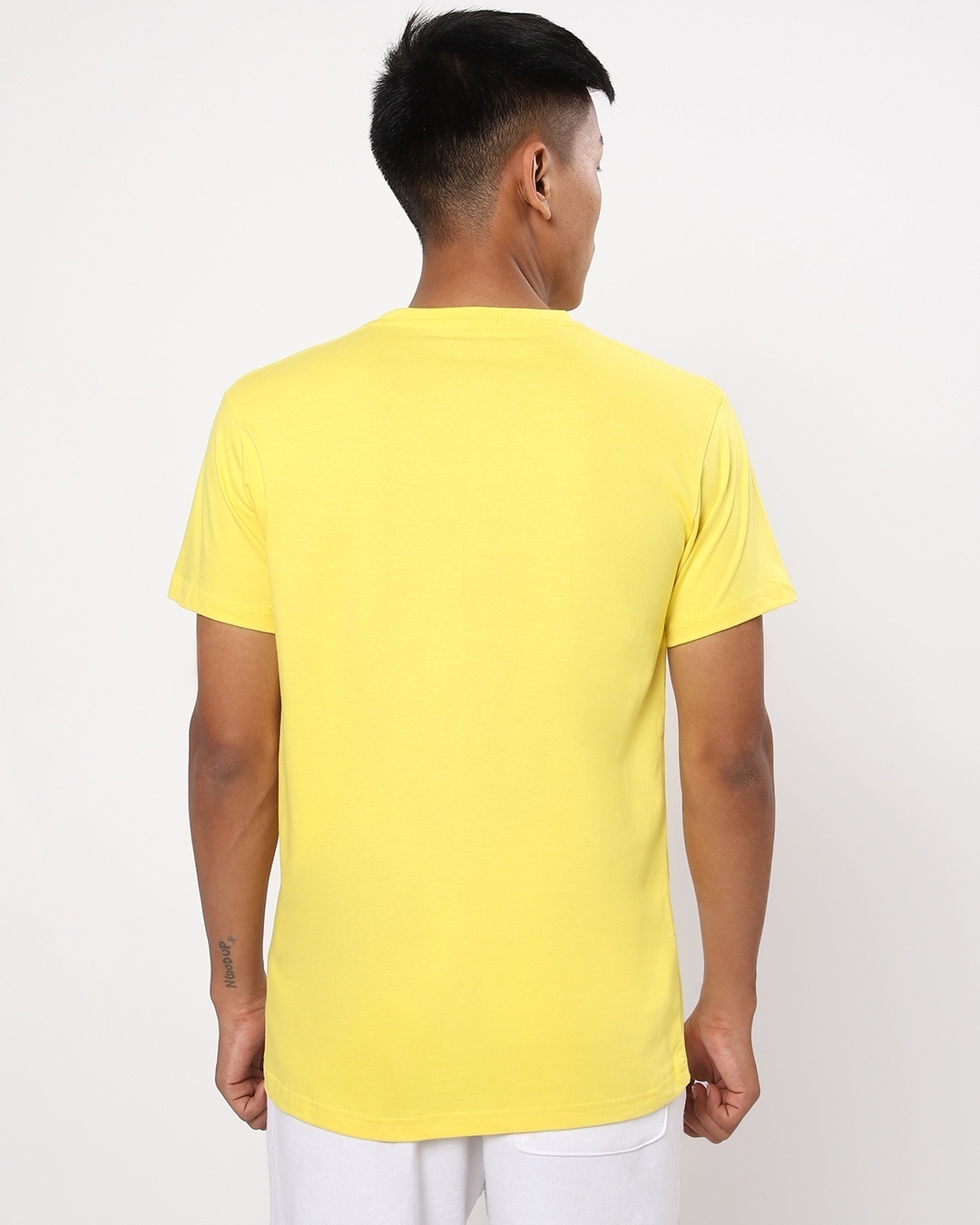 Buy Pineapple Yellow Half Sleeve T-Shirt for Men yellow Online at Bewakoof