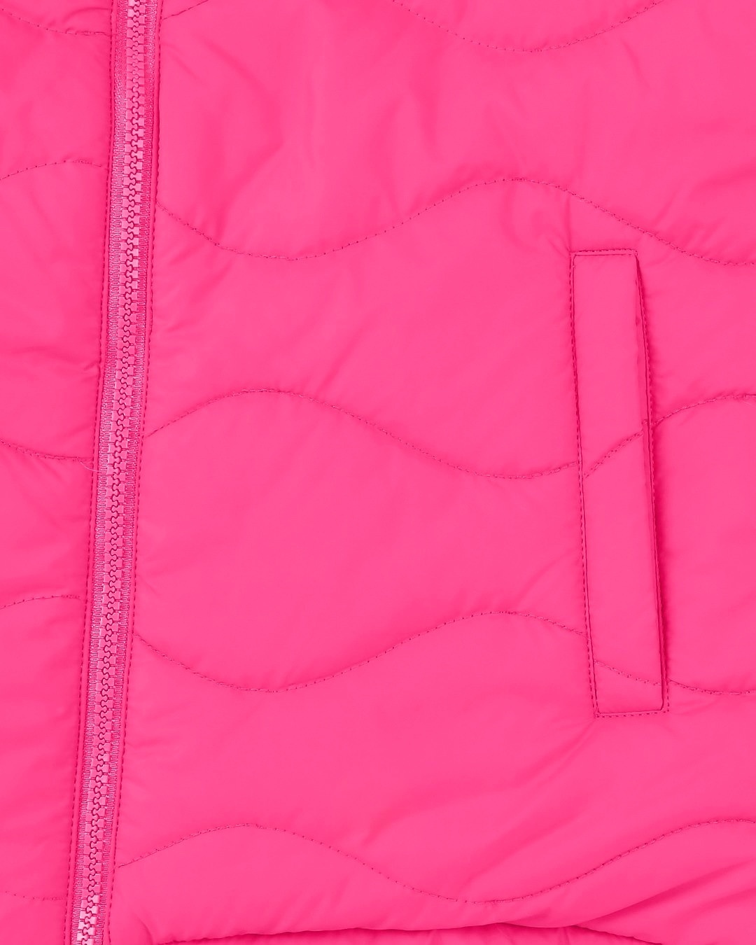 Shop Women's Pink Chill Block Relaxed Fit Puffer Jacket