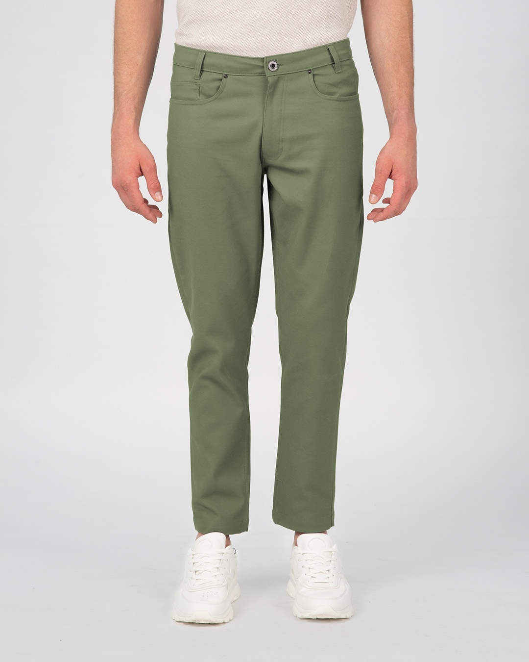 Buy Pista Green Pants for Men green 