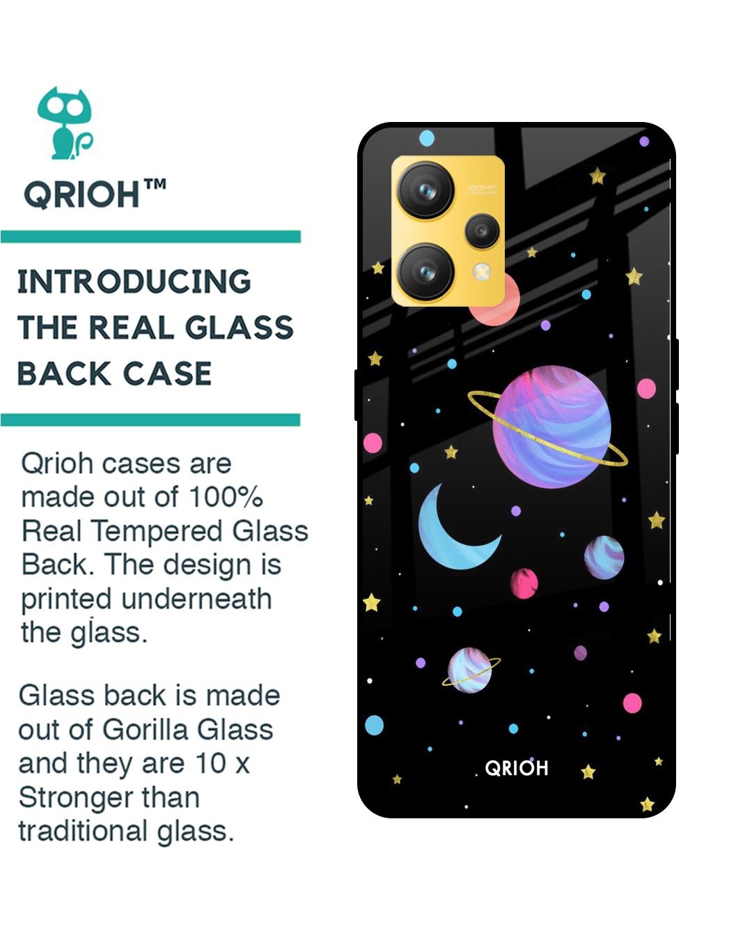 Shop Planet Play Printed Premium Glass Cover for Realme 9 4G (Shock Proof, Scratch Resistant)-Back