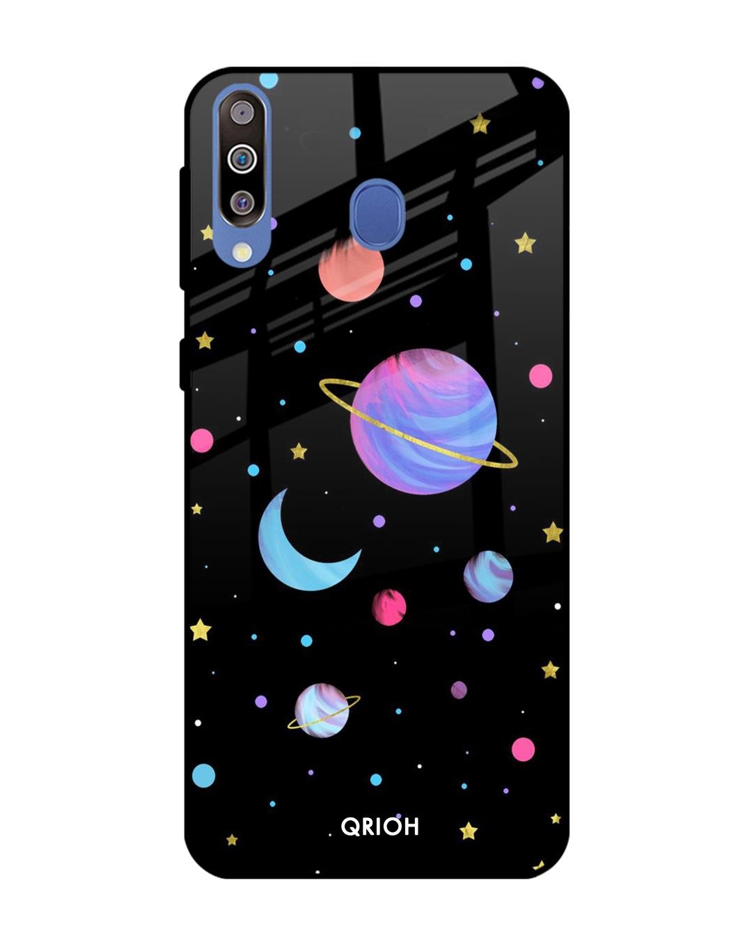 Shop Planet Play Printed Premium Glass Cover For Samsung Galaxy M40(Impact Resistant, Matte Finish)-Front