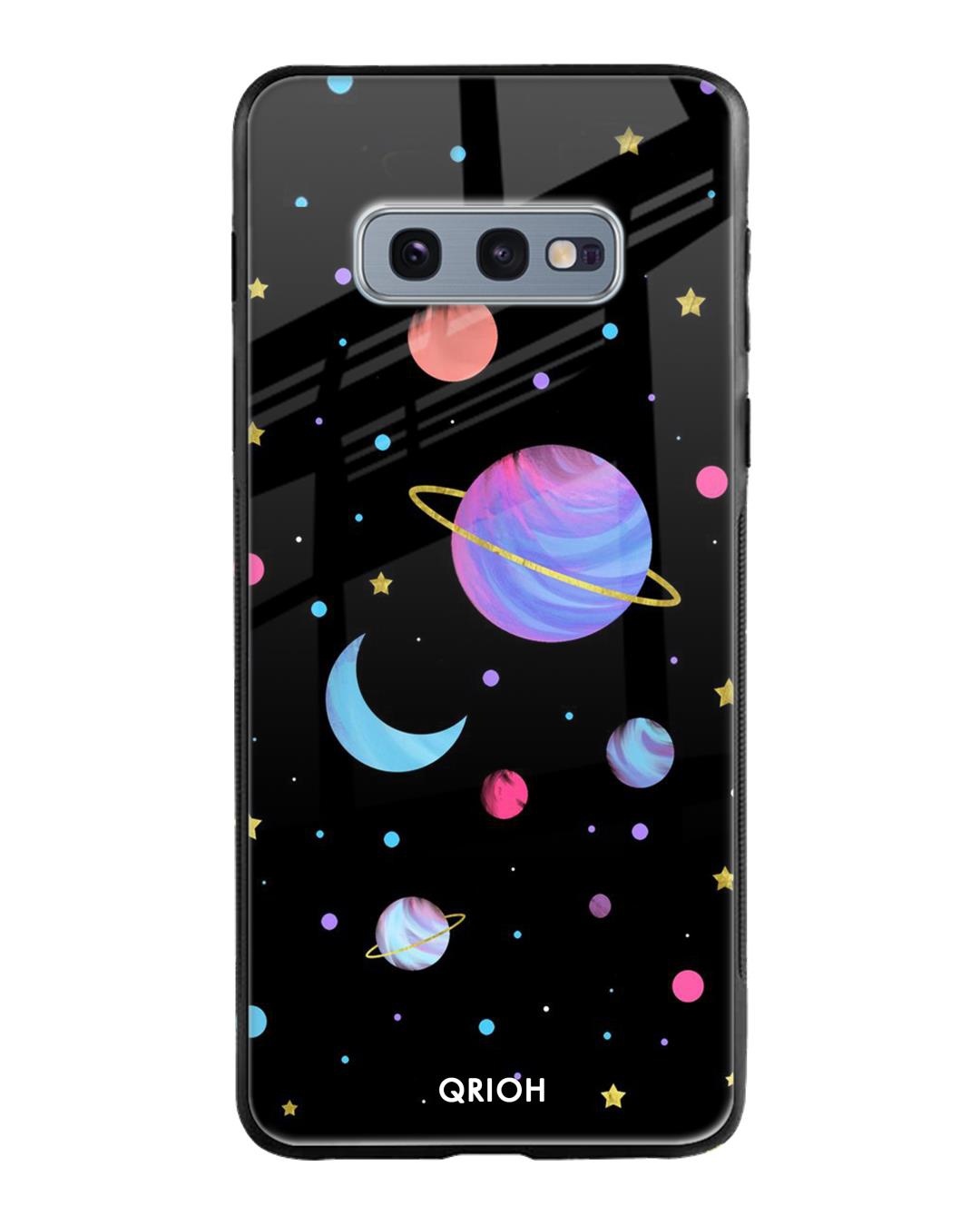 Shop Planet Play Printed Premium Glass Cover For Samsung Galaxy S10E(Impact Resistant, Matte Finish)-Back
