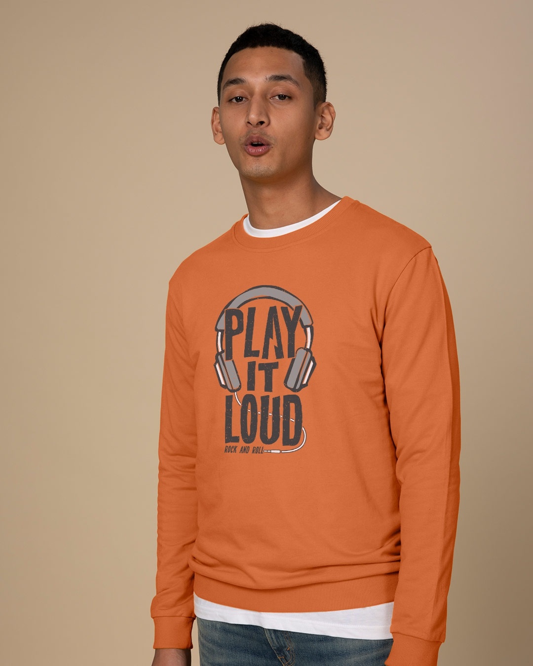 Shop Play It Loud Fleece Sweatshirt-Back