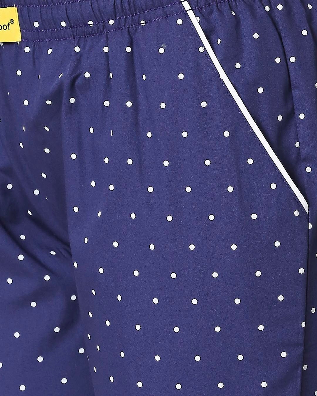 Shop Polka Dot All Over Printed Pyjama