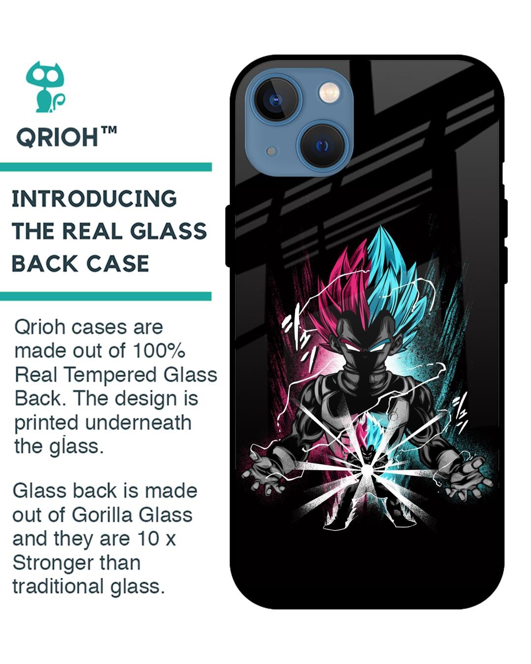 Shop Prince Attack Premium Glass Case for Apple iPhone 13 (Shock Proof,Scratch Resistant)-Back