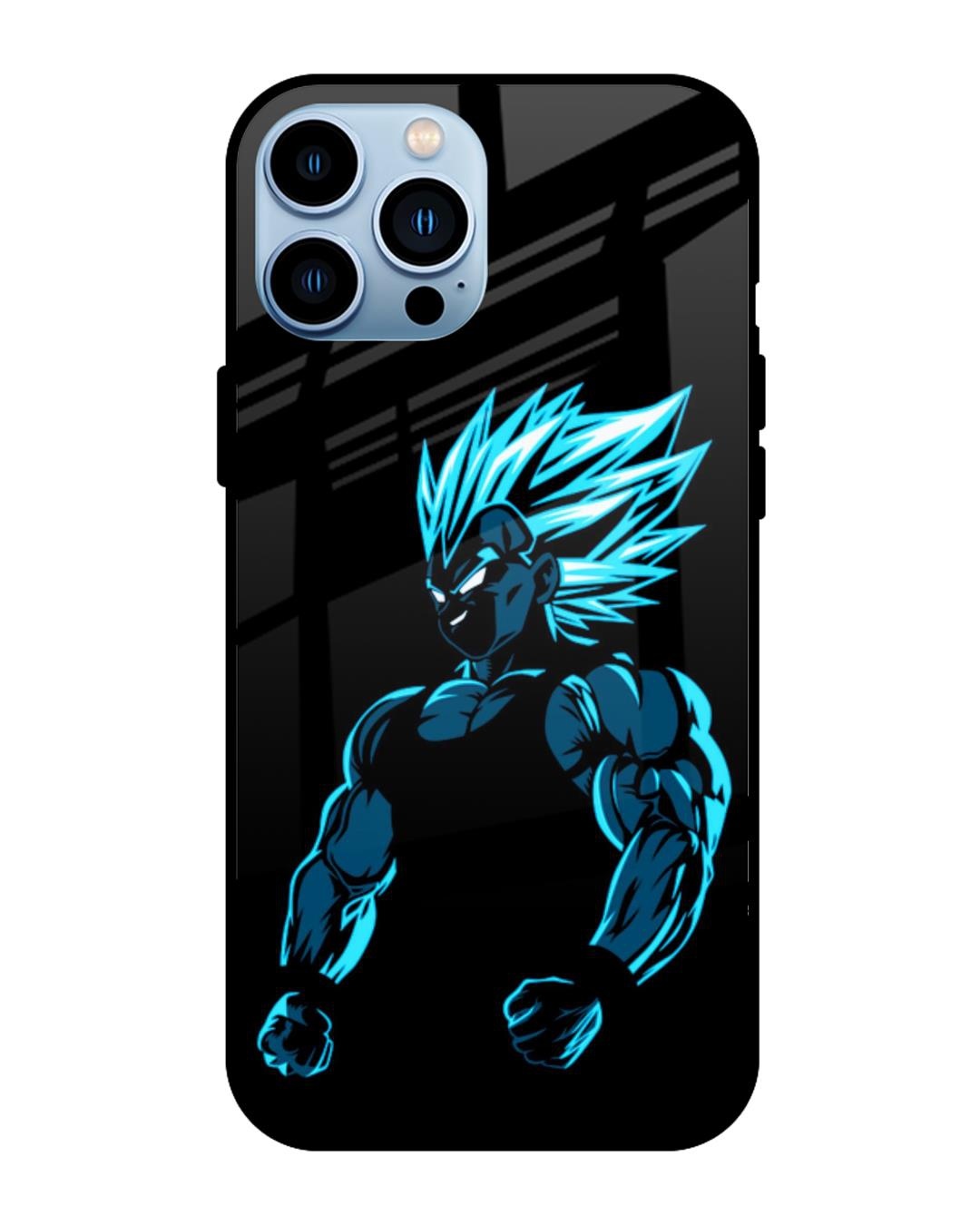 Shop Pumped Up Anime Premium Glass Case for Apple iPhone 13 Pro (Shock Proof,Scratch Resistant)-Front