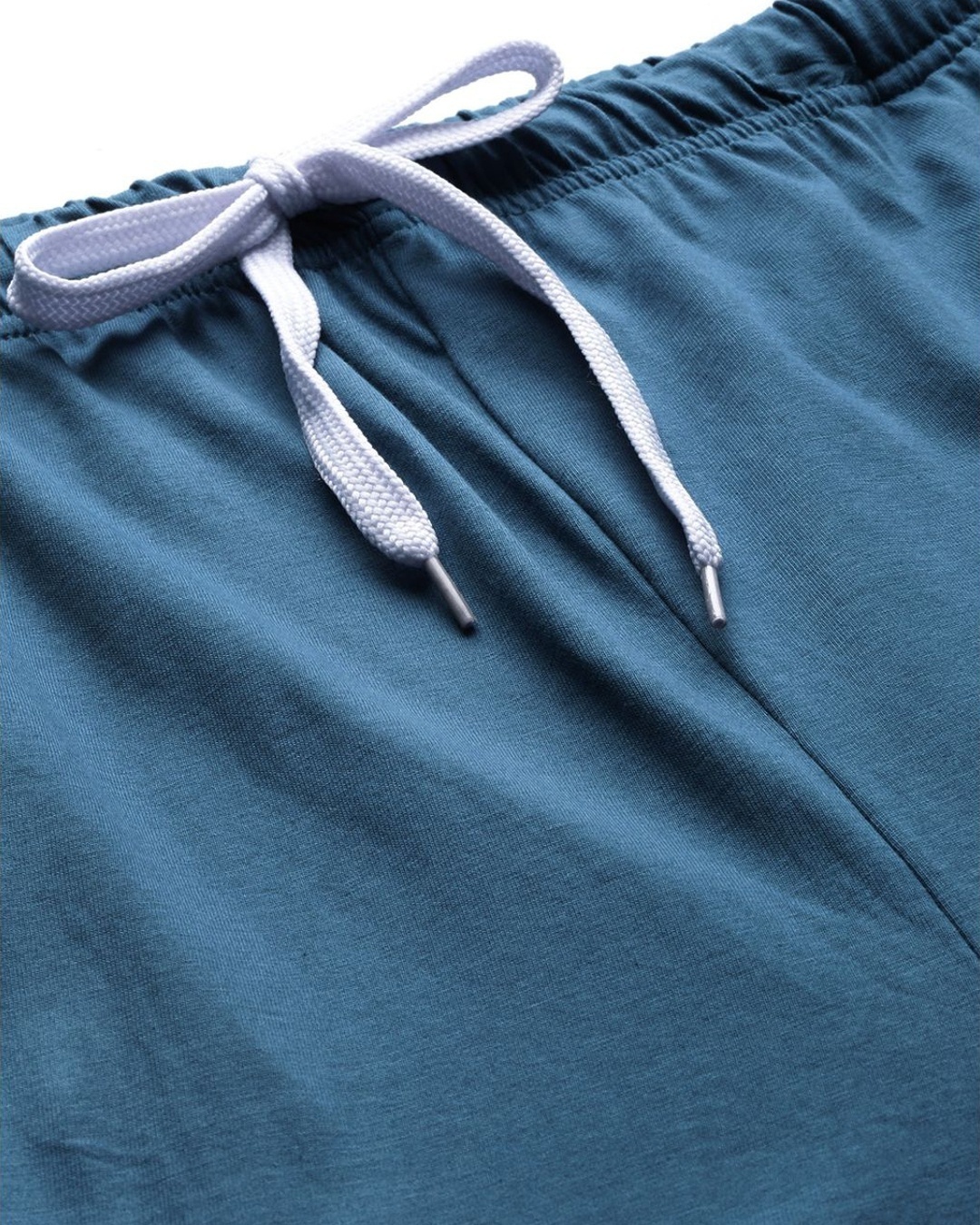 Shop Blue Solid Trackpant-Full