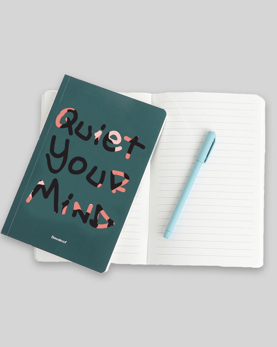 Shop Quiet Your Mind Notebook-Back
