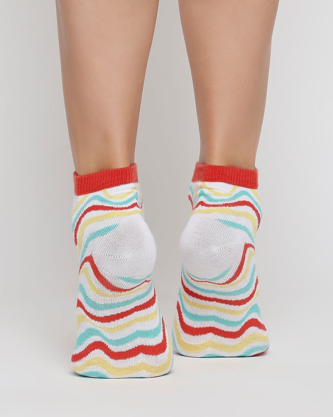 Shop Rasta Waves Ankle Length Socks-Design