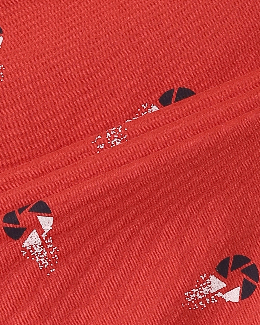 Shop Red AOP Geometric Print G Pyjama