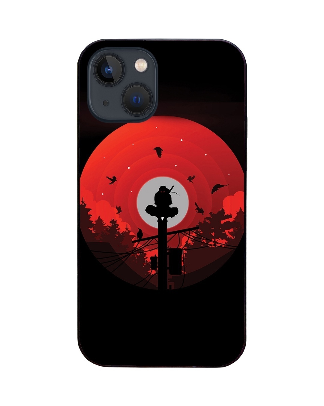 Shop Rogue Ninja LED Cover for iPhone 13 mini-Back
