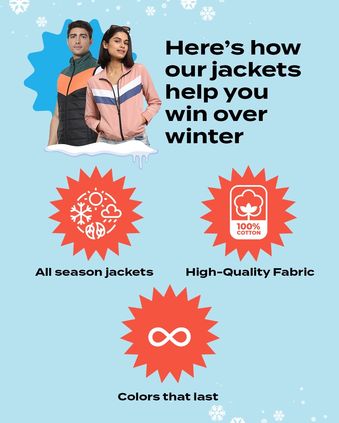 Shop Royal Blue Puffer Jacket