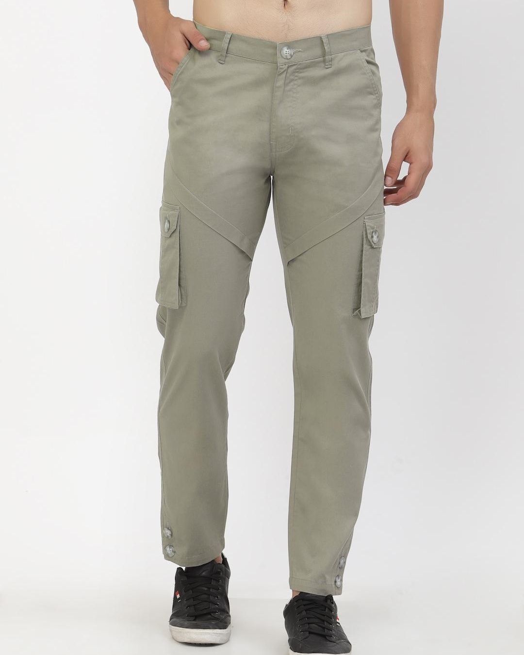RETOUR JEANS Cargo Trousers Aliyah Olive Green for girls | NICKIS.com